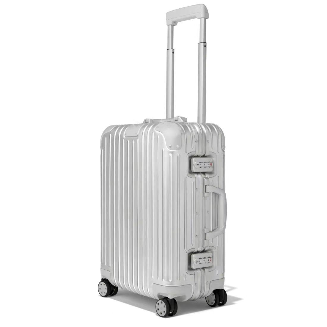 Aluminum-Style Carry-On Travel Case