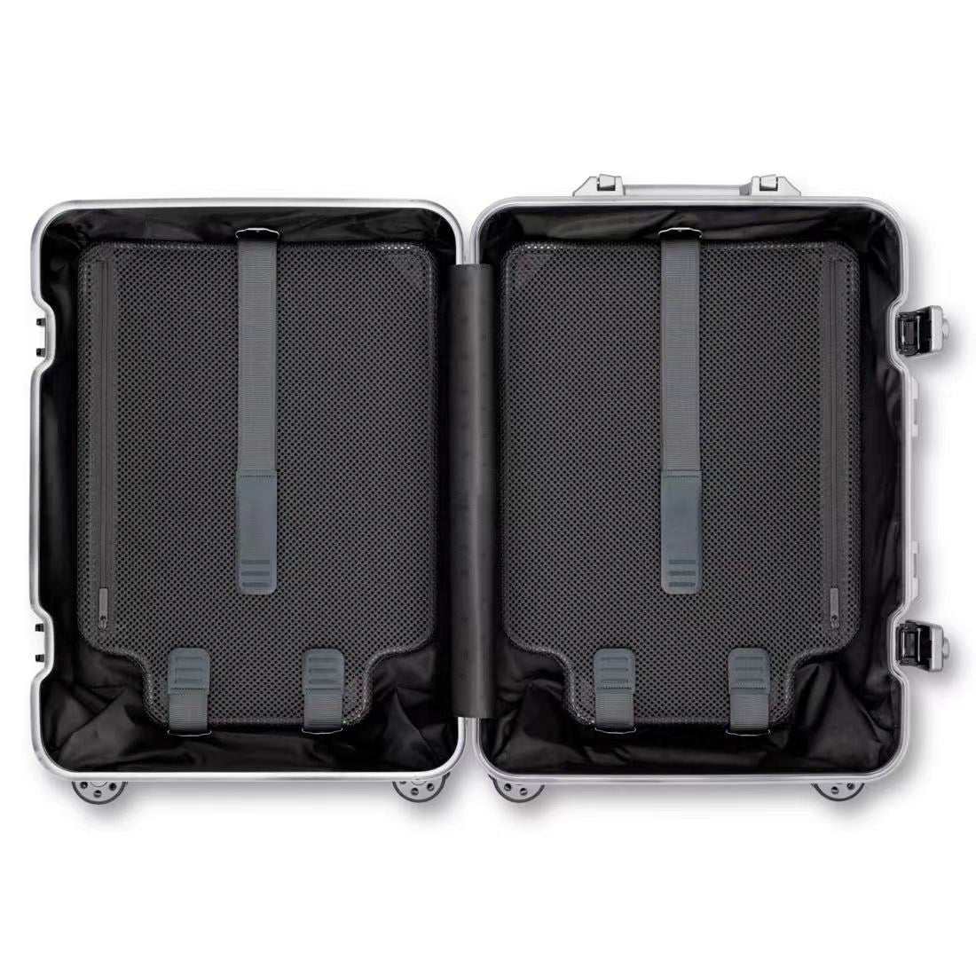 Aluminum-Style Carry-On Travel Case